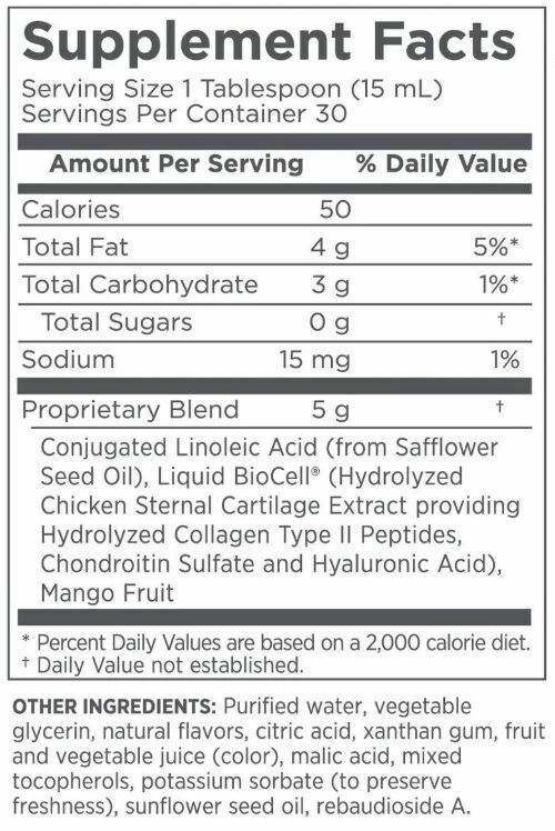 Modere Trim Ingredient Label Modere Trim Ingredient Label